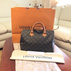 Authentic Louis Vuitton Speedy 30